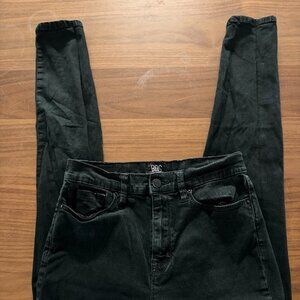 BDG Twig High Rise Skinny Jeans Dark Green Size 28